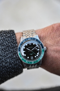 Aquascaphe GMT Green
