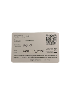 Polo Signature Date