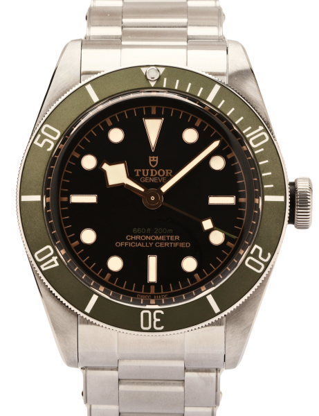 Heritage Black Bay Green Harrods Special Edition