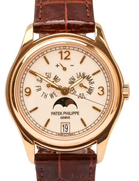 Annual Calendar Moonphase Yellow Gold