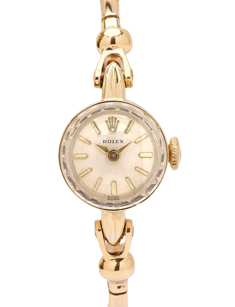 Antique Mid-Century Gold Ladies