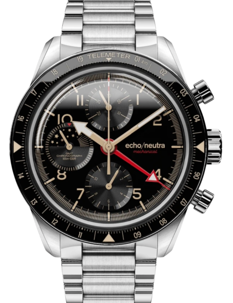 1956 Chrono GMT Black & Sand