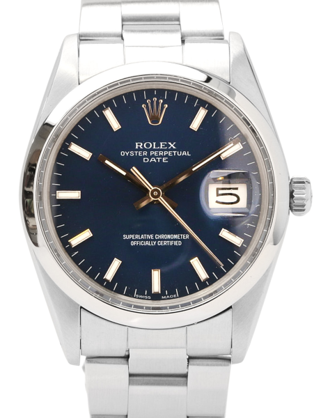 Rolex Oyster Perpetual Date Blue