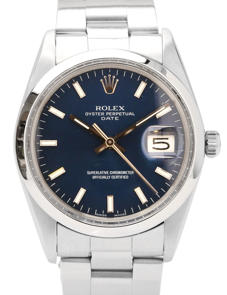 Rolex Oyster Perpetual Date Blue